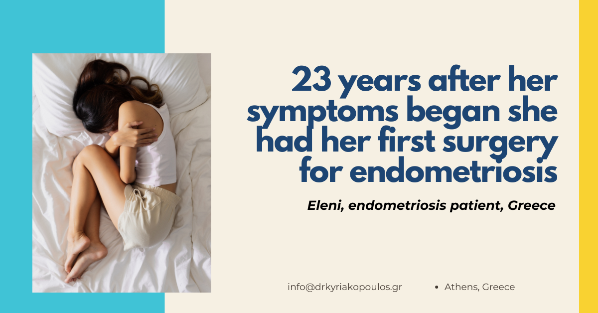 You are currently viewing 23 years until she got her first endometriosis surgery